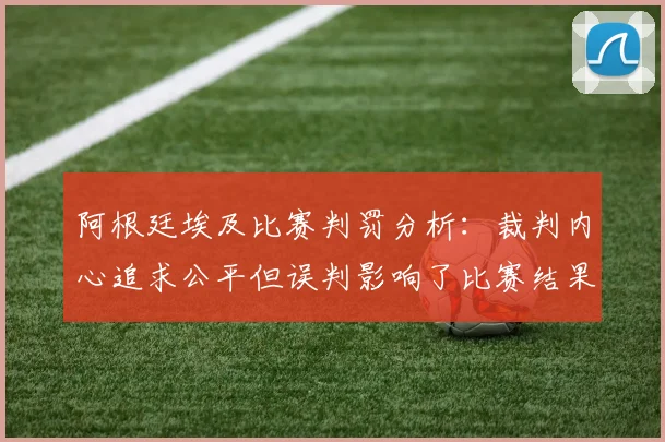 阿根廷埃及比赛判罚分析：裁判内心追求公平但误判影响了比赛结果